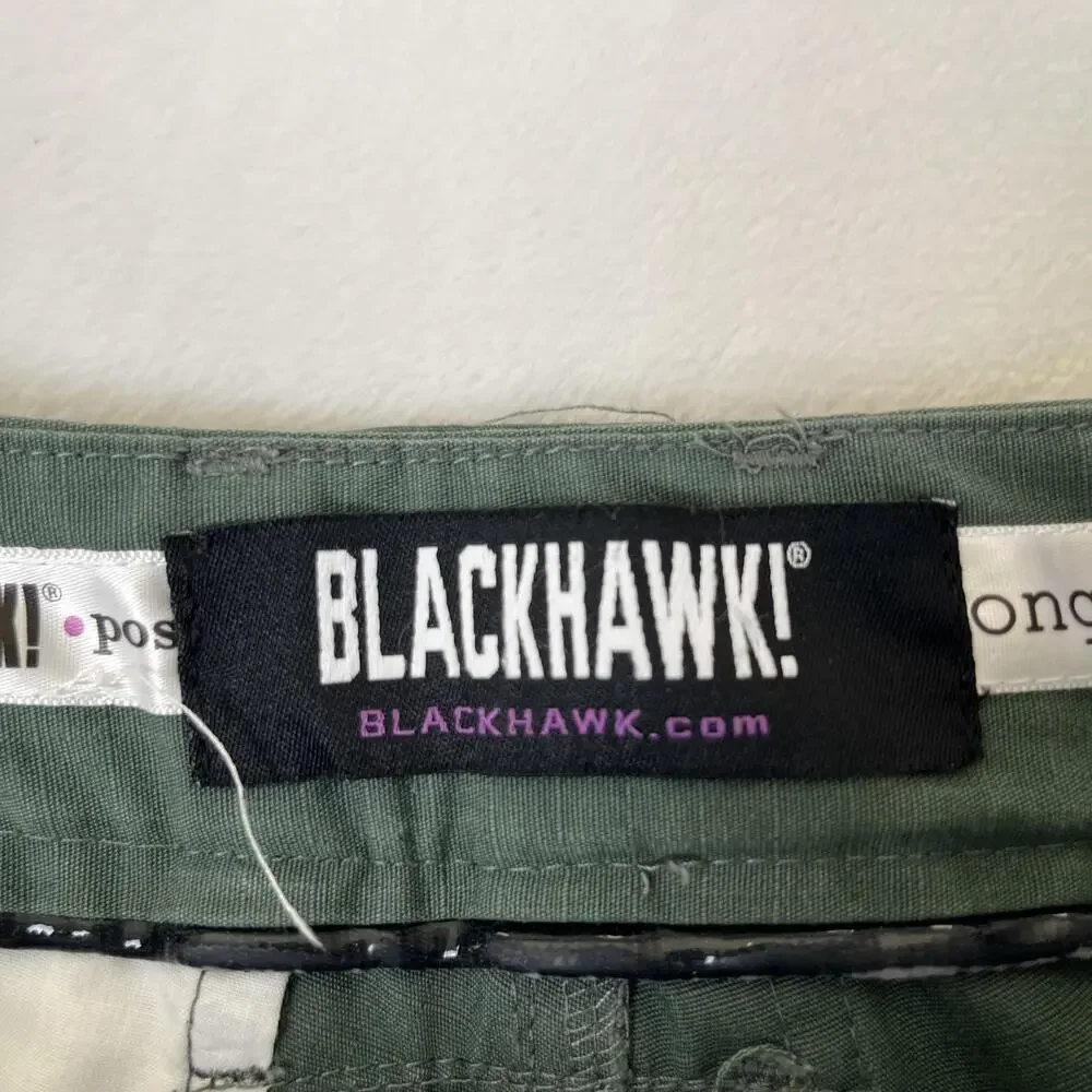 Blackhawk Tactical Cargo Pants Mens 30x31 Green Lightweight Ripstop Outdoor